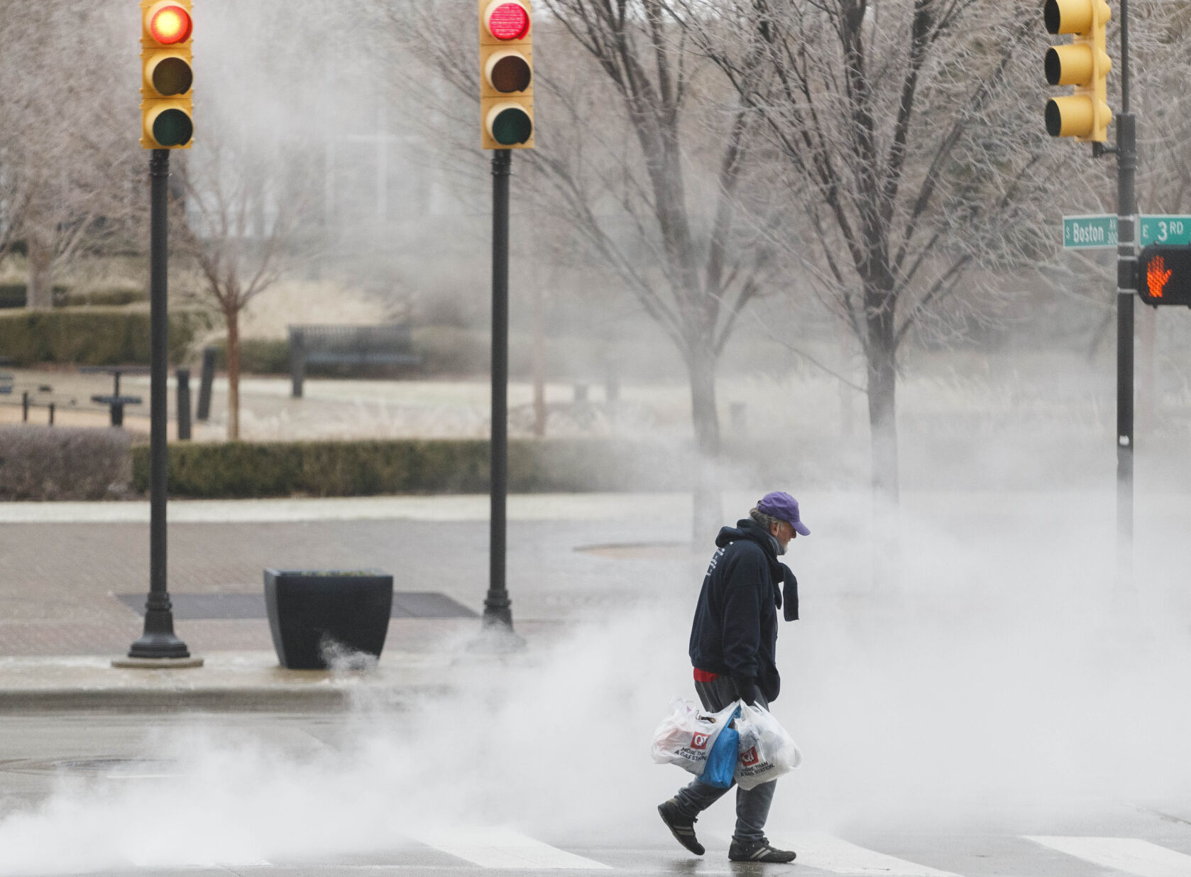 Ice in Tulsa